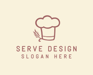 Baking Hat Restaurant  logo design