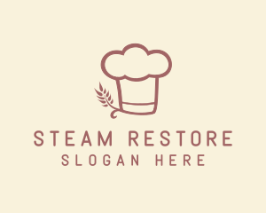 Baking Hat Restaurant  logo design