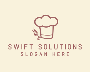 Baking Hat Restaurant  logo design