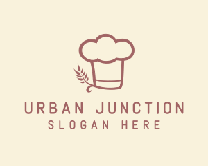 Baking Hat Restaurant  logo design