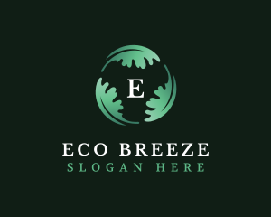 Nature Eco Leaf logo design