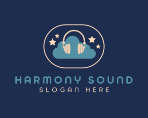 Sound Cloud Lullaby logo design