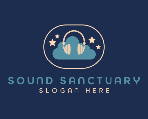 Sound Cloud Lullaby logo design