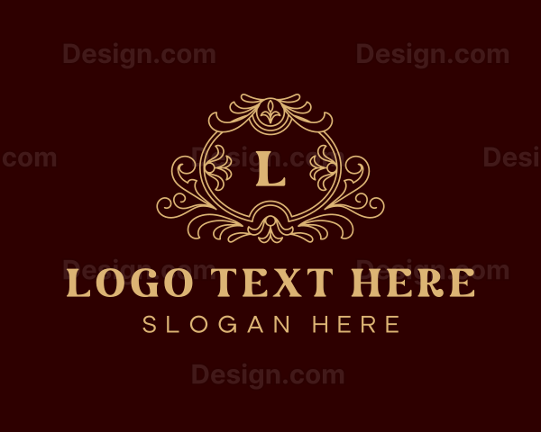 Decorative Boutique Crest Logo