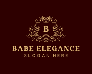 Decorative Boutique Crest logo design