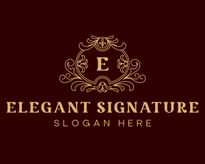 Decorative Boutique Crest logo design