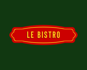 Restaurant Diner Bistro logo design