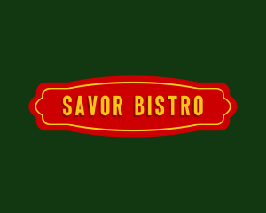 Restaurant Diner Bistro logo design