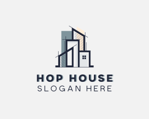 Residential House Builder logo design