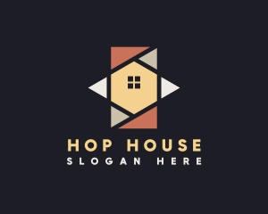 House Tile Flooring logo design