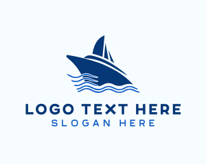 Ocean Ferry Cruise Logo