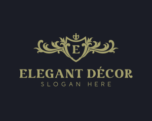 Elegant Royal Shield logo design