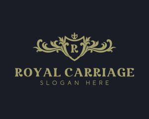 Elegant Royal Shield logo design