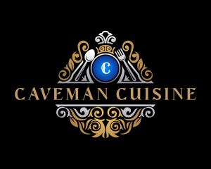 Luxury Chef Dining Cuisine logo design