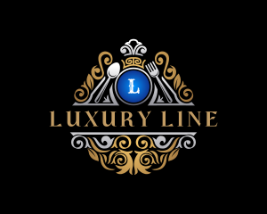 Luxury Chef Dining Cuisine logo design