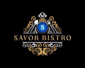 Luxury Chef Dining Cuisine logo design