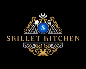 Luxury Chef Dining Cuisine logo design