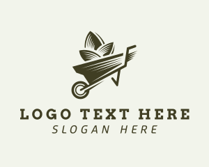 Leaf Garden Wheelbarrow  Logo