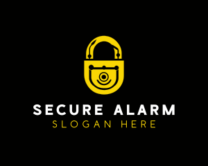 Digital Security Lock logo design