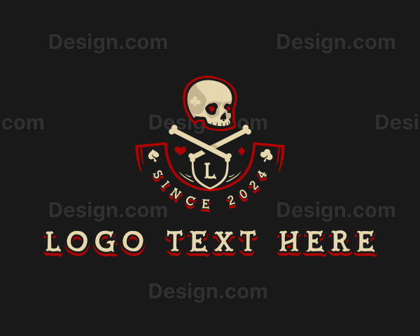 Skull Death Casino Logo