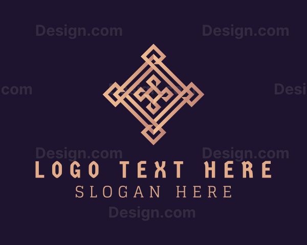 Geometric Interior Decor Logo