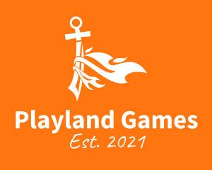 Flame Gaming Sword  logo