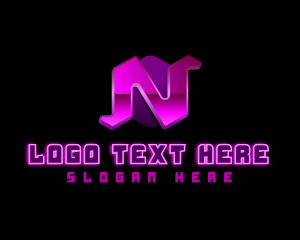 Multimedia Gaming Letter N logo