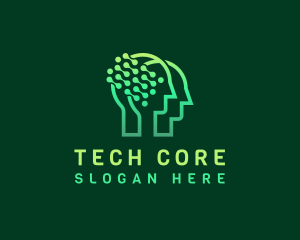 Digital Tech Artificial Intelligence  logo design