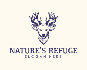 Wildlife Deer Nature logo