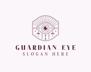 Mystic Bohemian Eye logo design