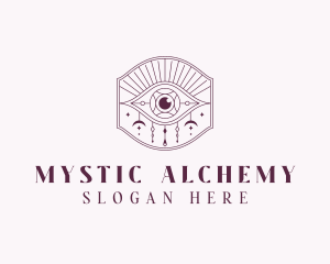 Mystic Bohemian Eye logo design