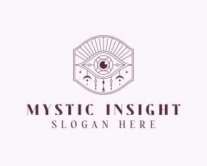 Mystic Bohemian Eye logo design