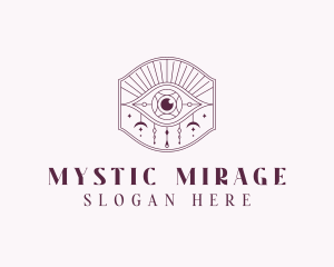 Mystic Bohemian Eye logo design