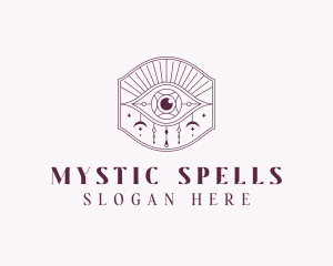 Mystic Bohemian Eye logo design