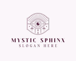 Mystic Bohemian Eye logo design