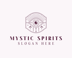 Mystic Bohemian Eye logo design