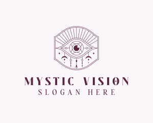 Mystic Bohemian Eye logo design