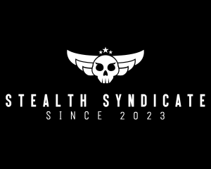 Winged Skull Pilot Bandit logo