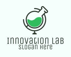 Globe Laboratory Flask logo