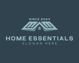 Roofing Home Maintenance logo design