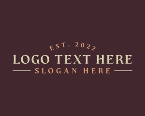 Classic Rustic Hipster Business logo