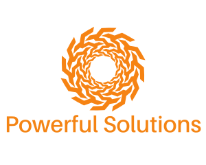 Orange Solar Energy logo design