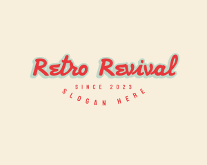 Retro Hipster Business logo design