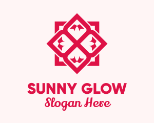 Red Flower Spa logo design