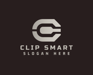 Professional Geometric Letter C logo design