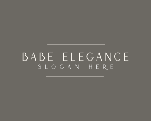 Classy Elegant Perfume logo design