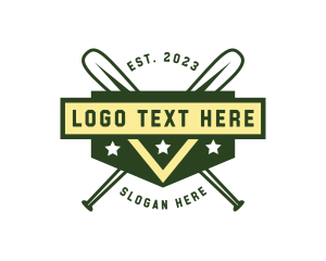 Baseball Bat Tournament Logo