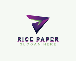 Plane Logistics Courier logo design