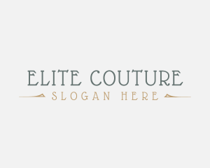 High End Luxury Company logo design