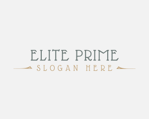 High End Luxury Company logo design